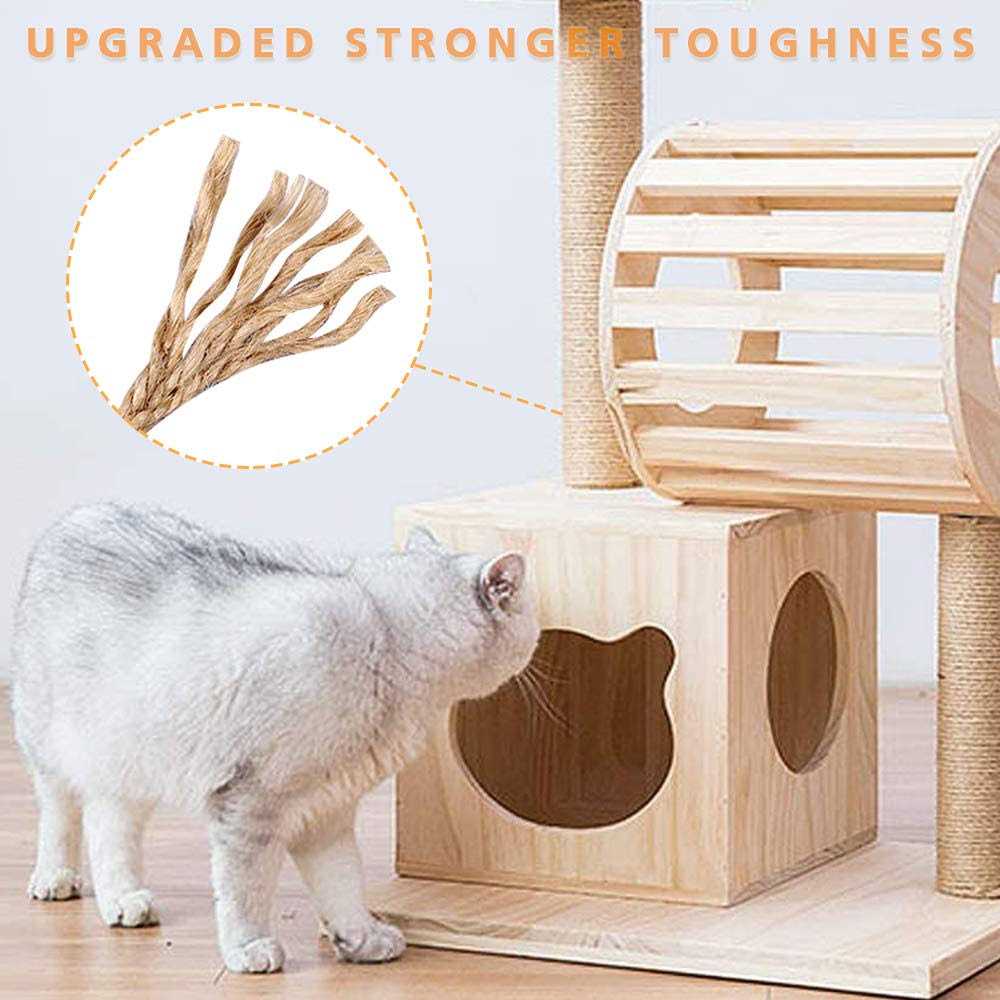 4 Pack Natural Sisal Rope Cat Scratching Post Replacement 15.7" 7.9 Z35718