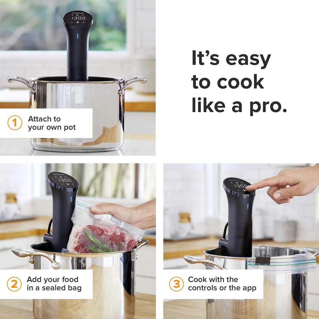 Black Sous Vide Precision Cooker C361055