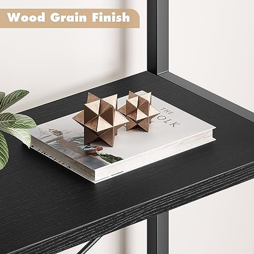 5 Tier Tall Wood Bookcase Z87247