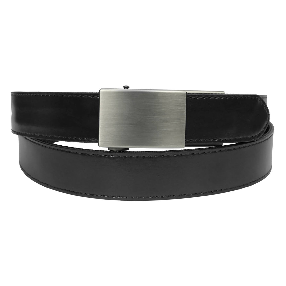 Black Leather Belt T564