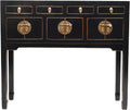 Black Lacquer Console Table M700