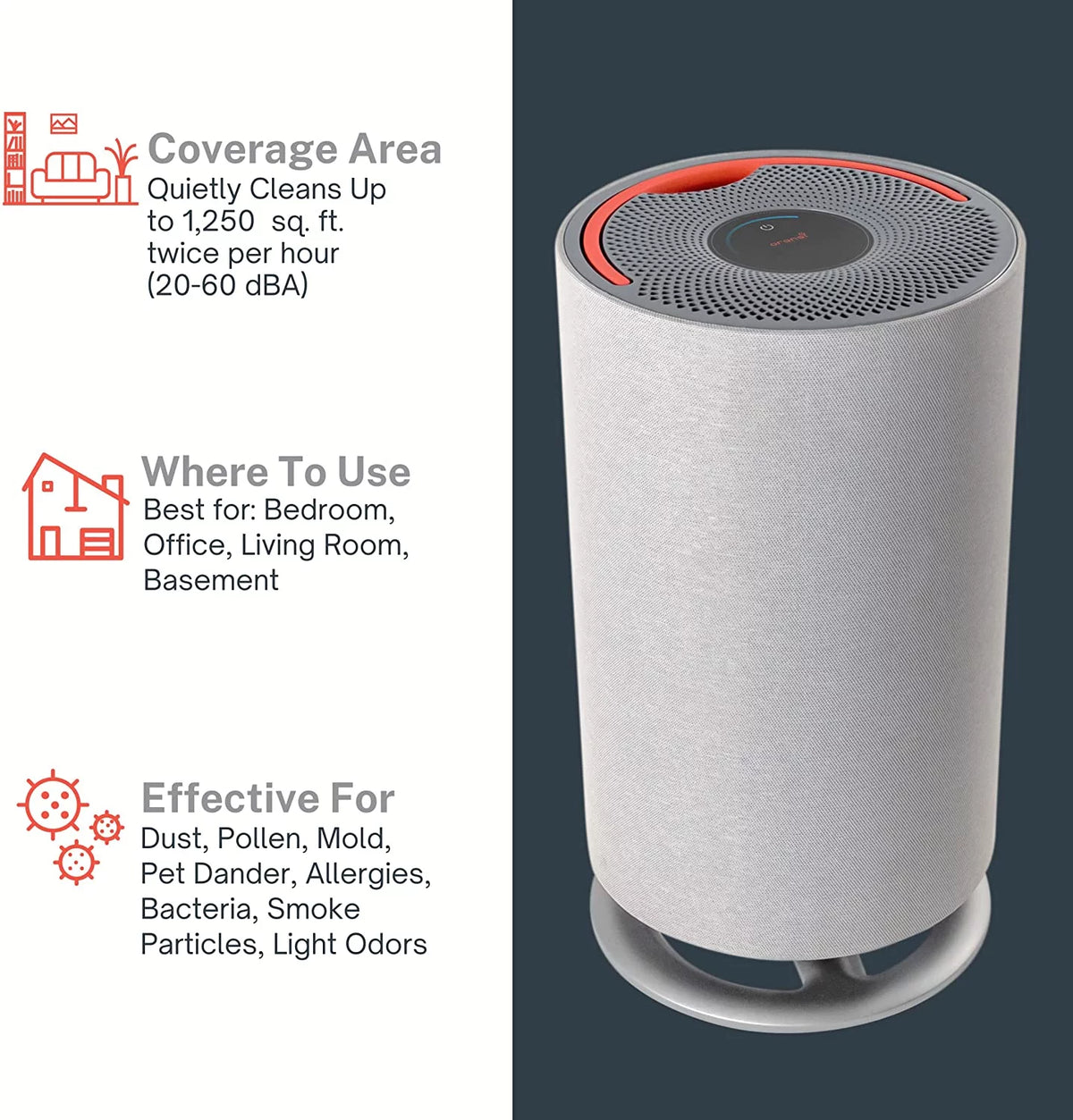 Large Rooms Air Purifier B6647