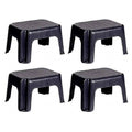 Black Plastic Step Stool (4 Pack) X40266