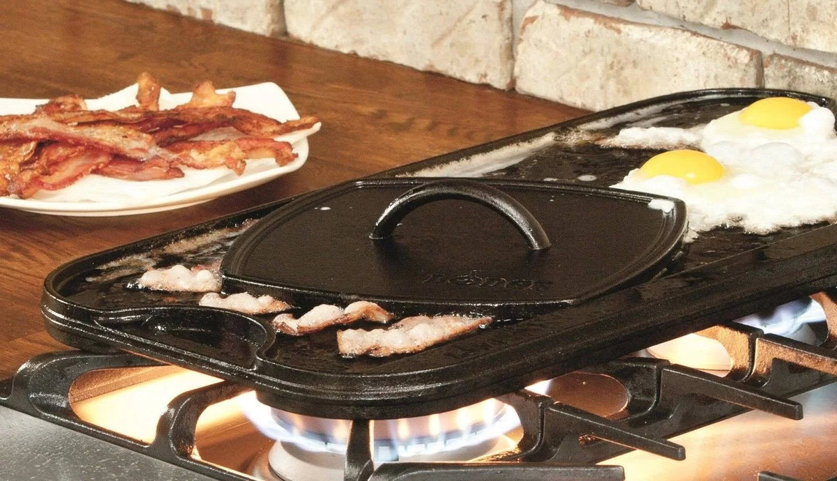 Cast Iron Reversible Grill/Griddle A56366