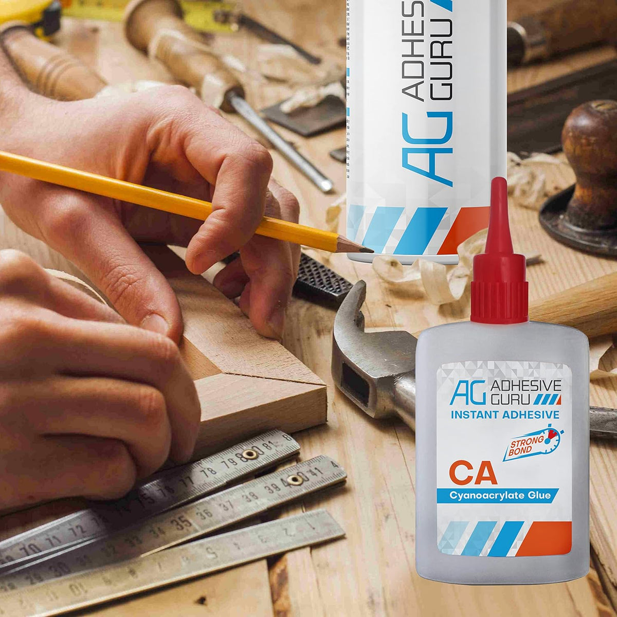 0.9 oz - 3.38 fl oz Cyanoacrylate Glue and Activator Q33545