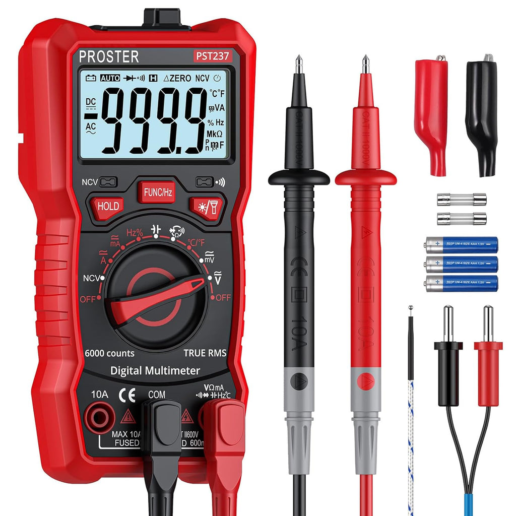 6000 Counts TRMS Auto Range Digital Multimeter S2514