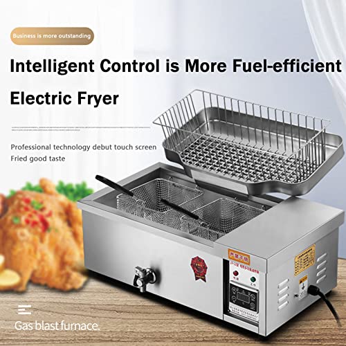 25L Stainless Steel Electric Deep Fryer U273