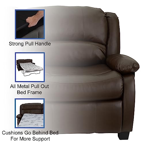 Toffee Memory Foam Sleeper Sofa O727142