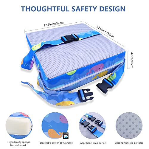 Blue 4inch Toddler Booster Seat C283