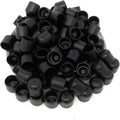 Folding Chair Leg Caps 100 Pack 7/8 Non-Marring Brown Plastic G828