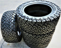 Set of 4 All-Terrain Mud Light Truck Radial Tires 35X12.50R17LT Load Range E 10-Ply BSW M667