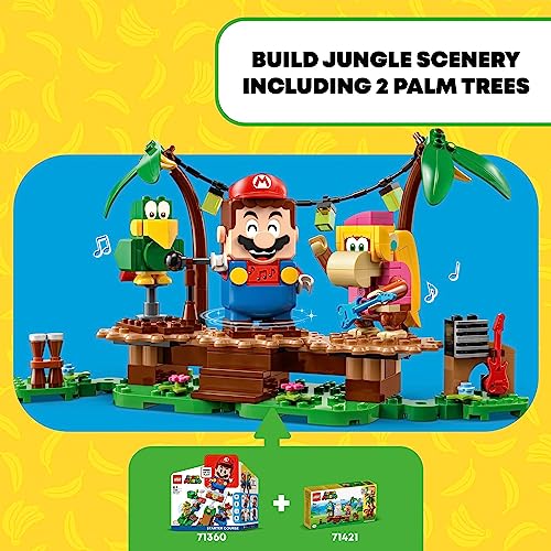 LEGO Super Mario Expansion Set 71421, Buildable Toy Game with 2 Figures and Musical Accessories Z149