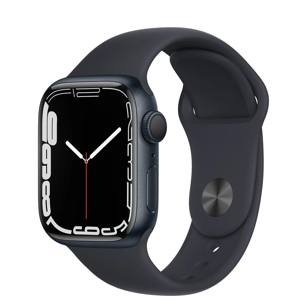 Space Gray Aluminum 41 mm GPS Apple Watch with Black Sport Band K92560