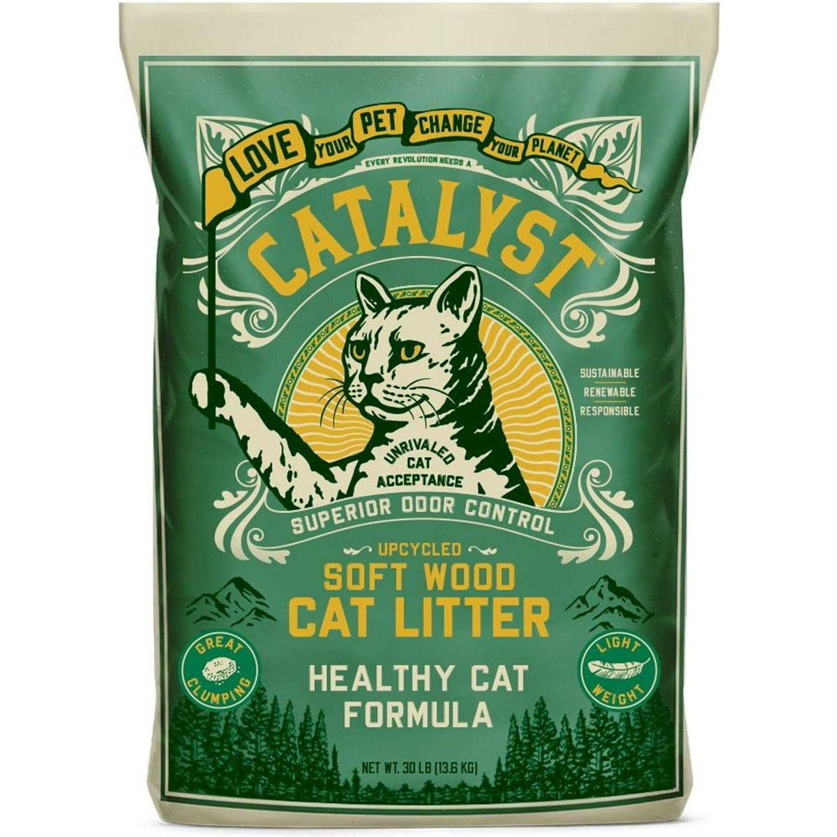 Catalyst Cat Litter Soft Wood O731944