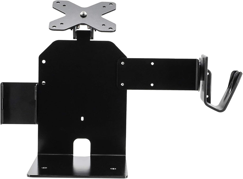 VESA POS Station with Printer Stand and Scanner Holder H737