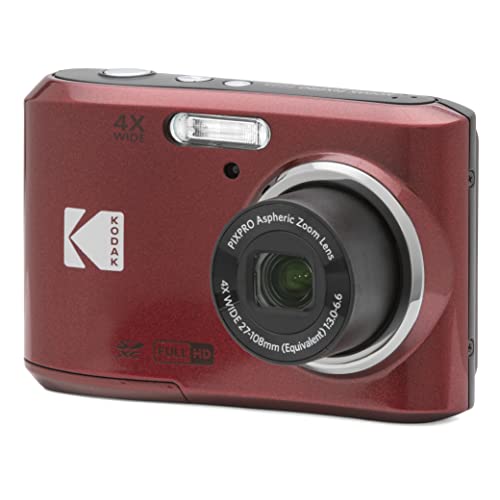 16MP Digital Camera with 4X Optical Zoom 27mm Wide Angle and 2.7" LCD Screen (Black) Z133