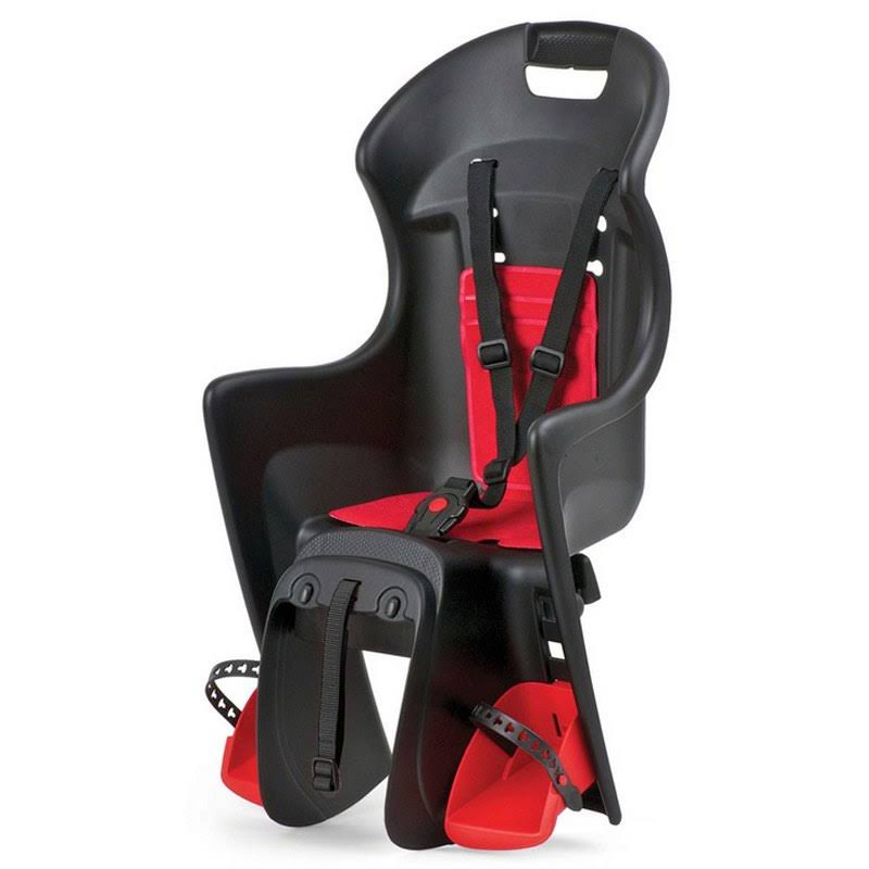 Black Red Bicycle Rack Baby Carrier A3705