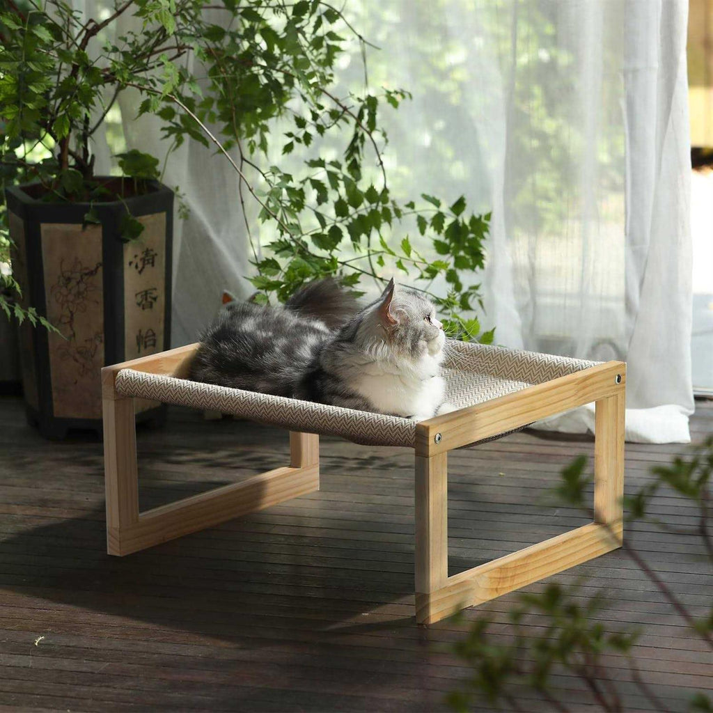 Dog Bed Cat Bed Wooden Cat Hammock H54582