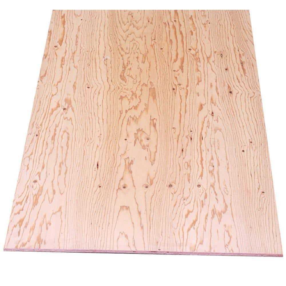 3/8-in x 4-ft x 8-ft Douglas Fir Plywood Sheathing E762519