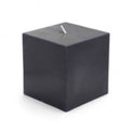 Black 3x22 Set of 12 Square Pillar Candle N45265