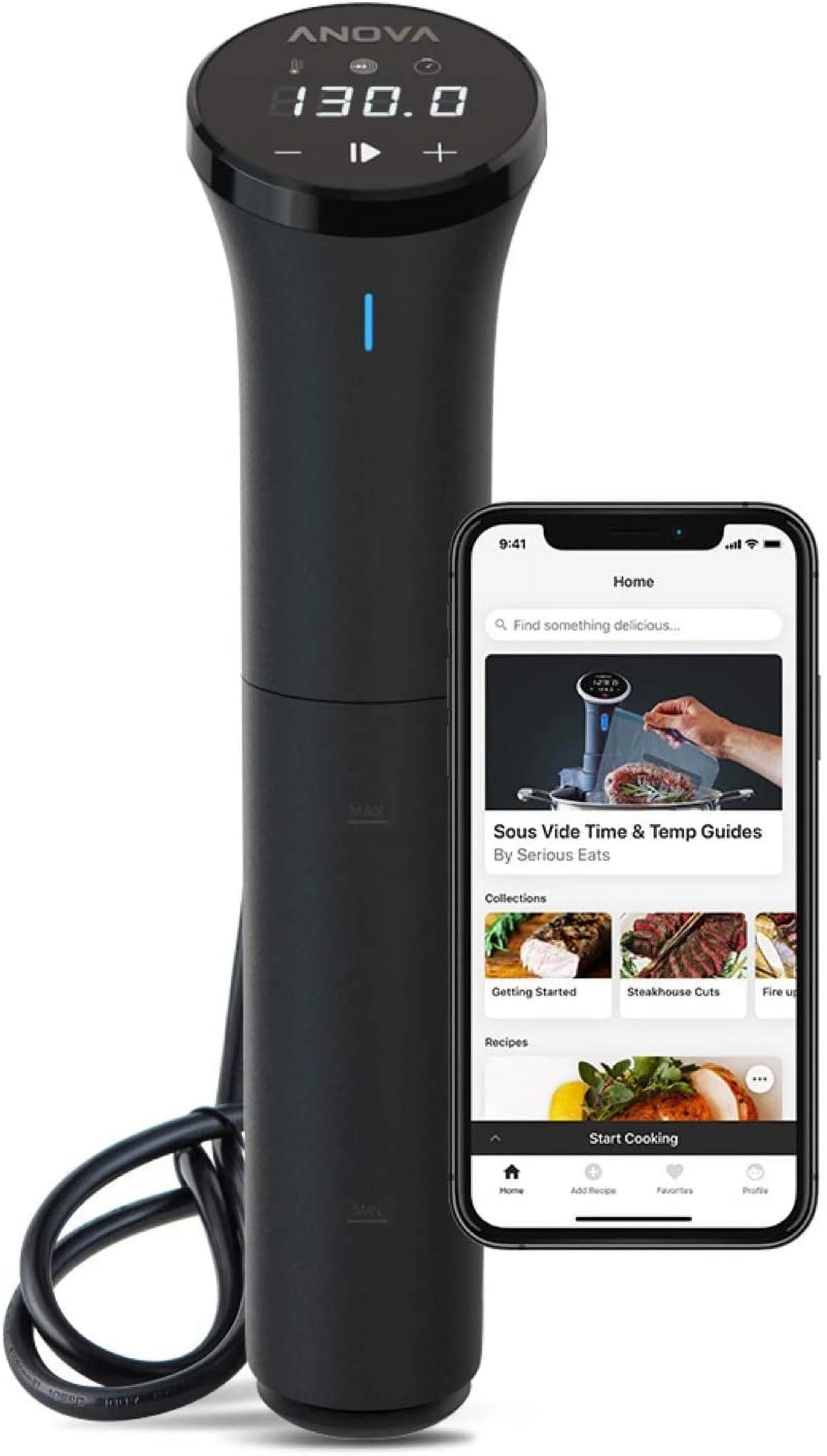 Black Sous Vide Precision Cooker C361055