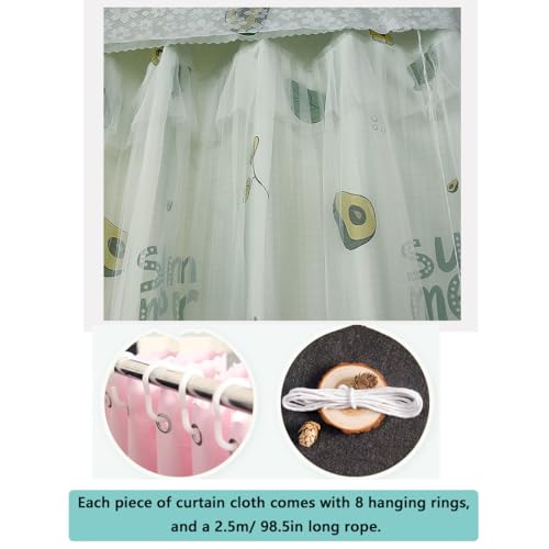 Blackout Bed Canopy Curtain B285