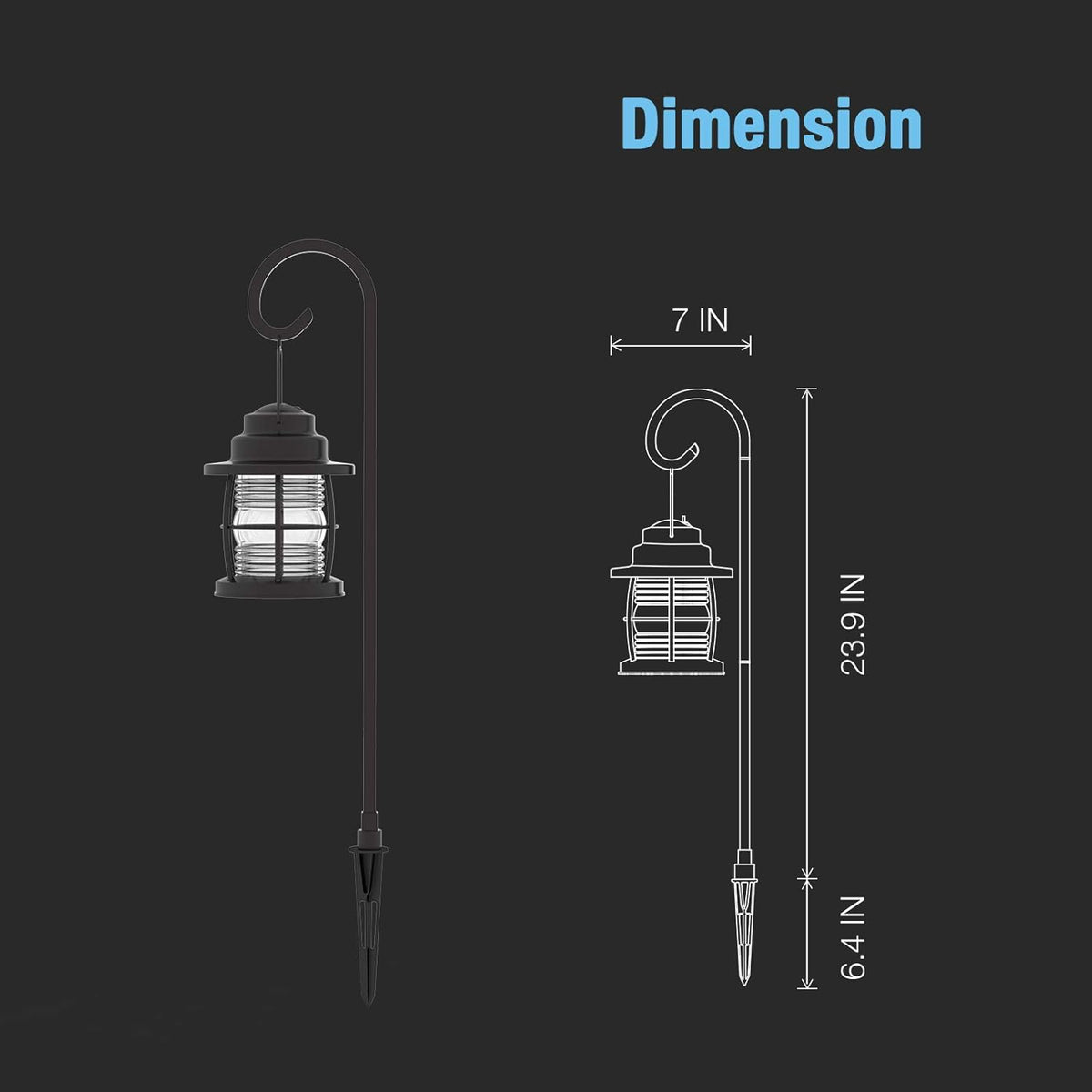 1.1 Watt LED Low Voltage Path Lights 6 Pack K608044