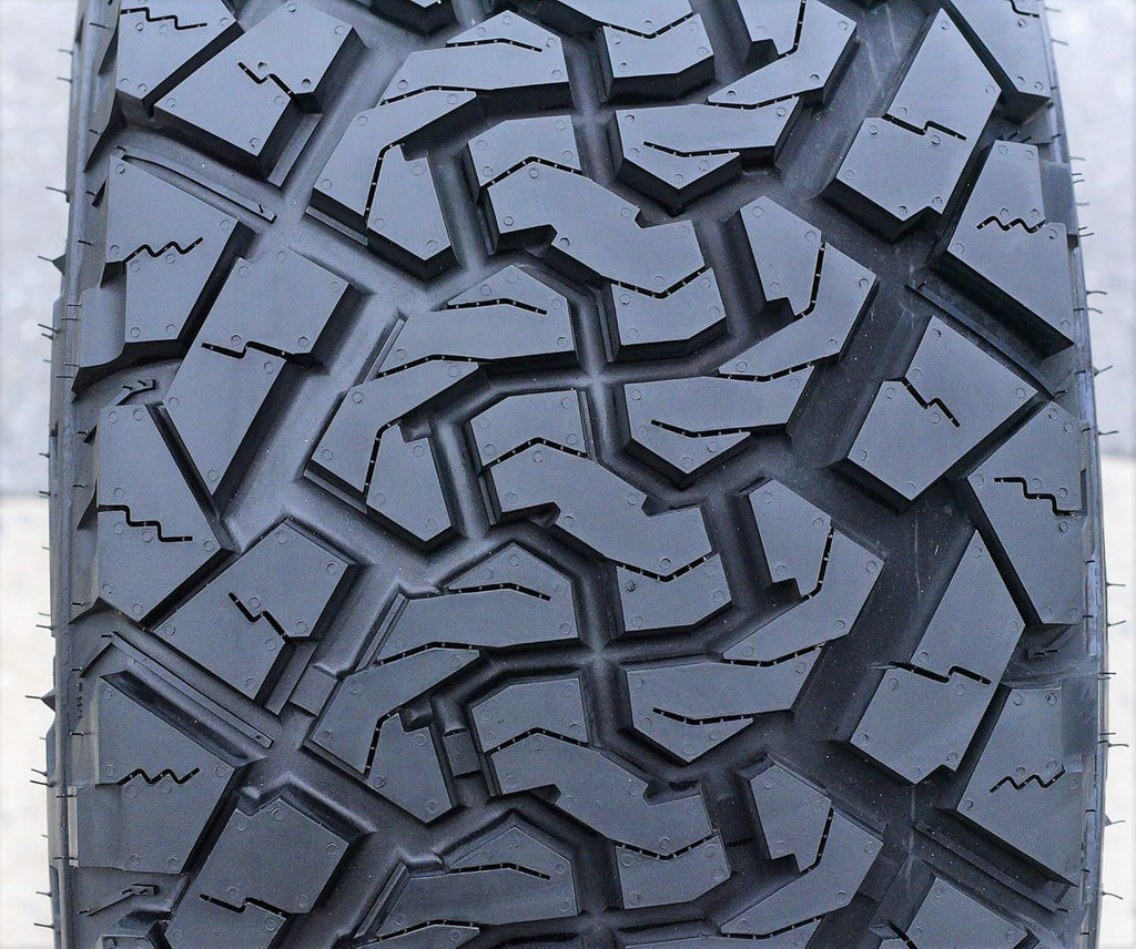 Set of 4 All-Terrain Mud Light Truck Radial Tires 35X12.50R17LT Load Range E 10-Ply BSW M667
