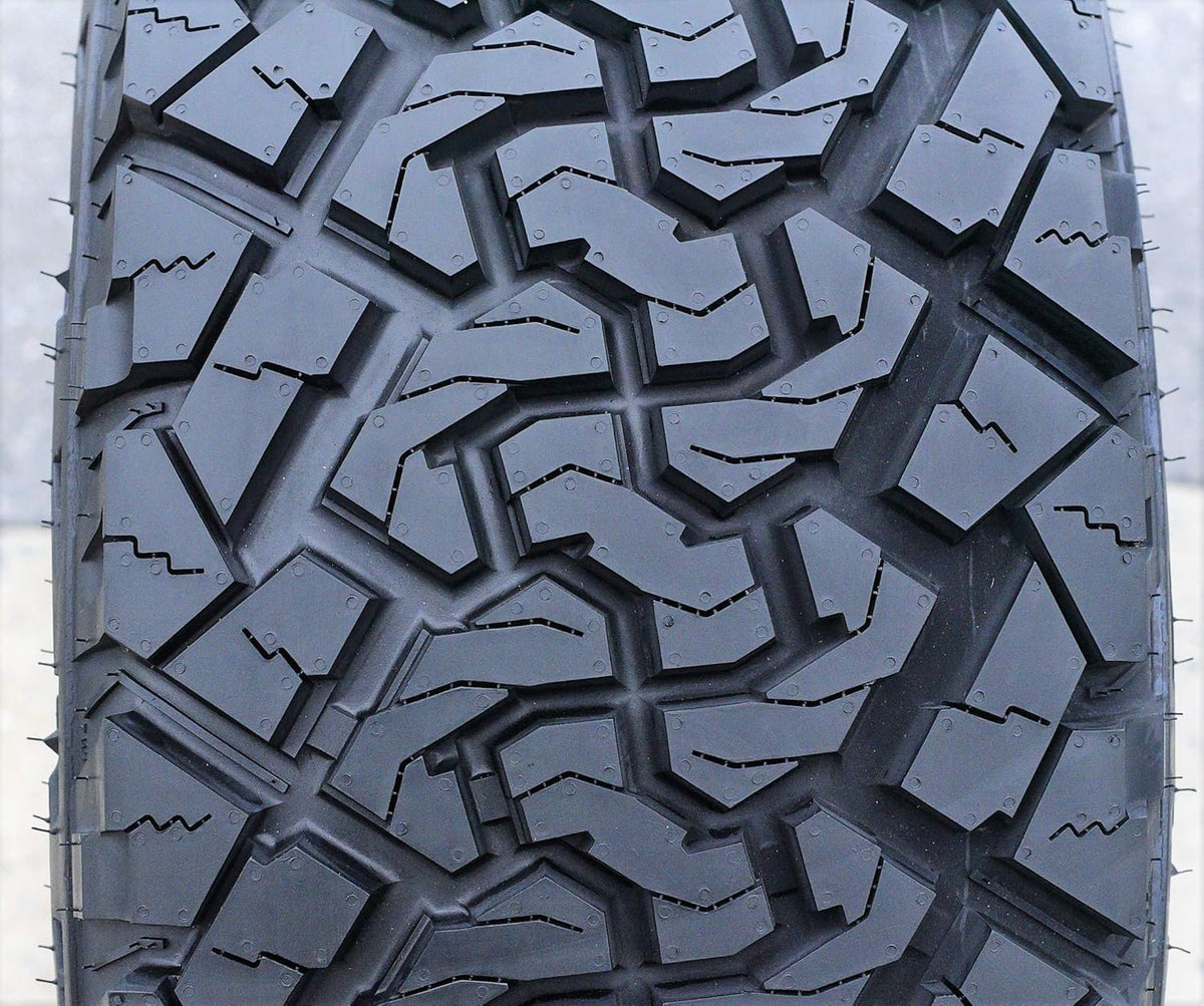 Set of 4 All-Terrain Mud Light Truck Radial Tires 35X12.50R17LT Load Range E 10-Ply BSW M667