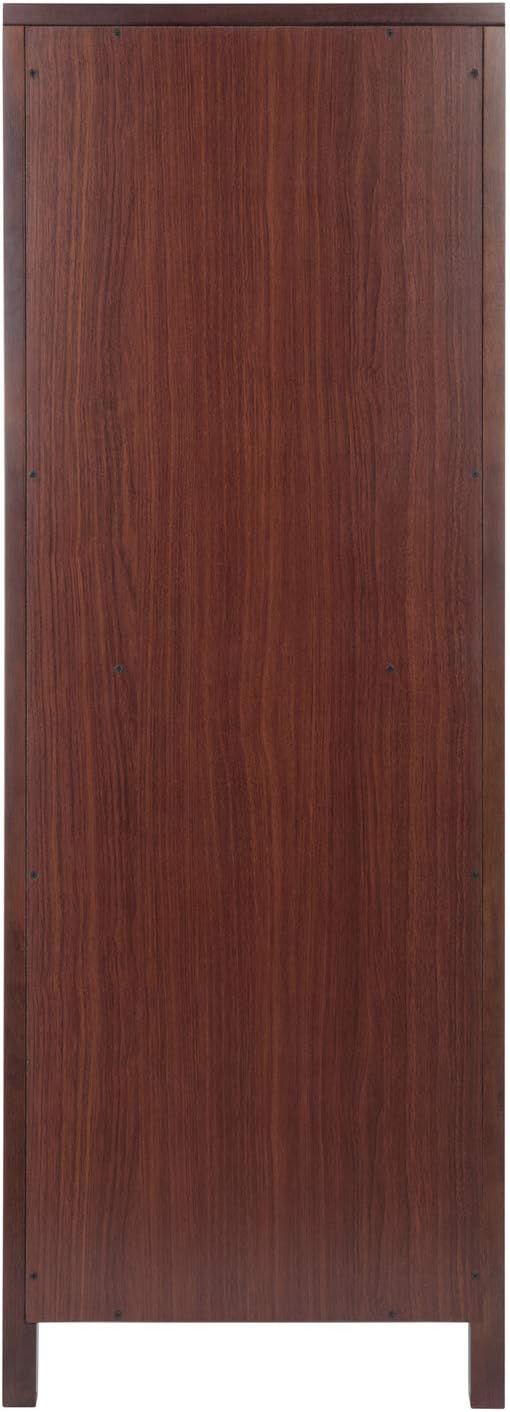Walnut Cabinet/Cupboard, 47.44 H Z388673