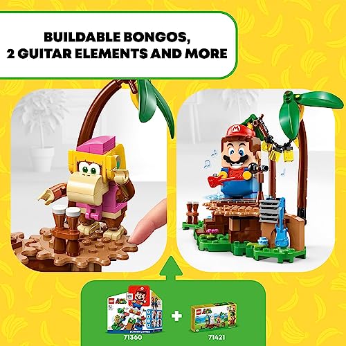 LEGO Super Mario Expansion Set 71421, Buildable Toy Game with 2 Figures and Musical Accessories Z149