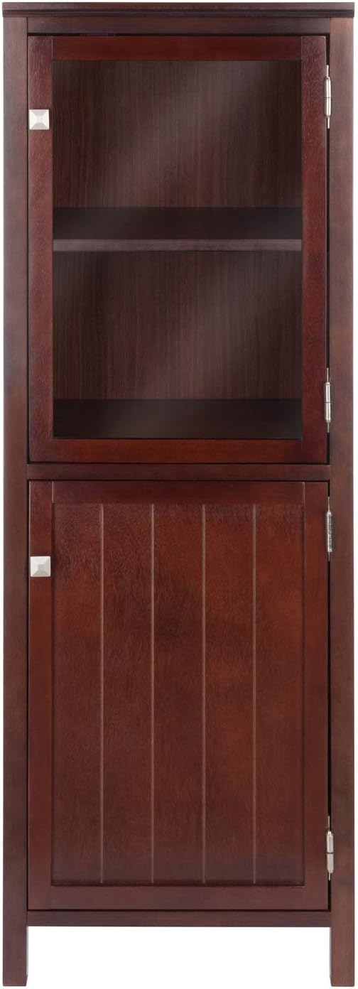 Walnut Cabinet/Cupboard, 47.44 H Z388673