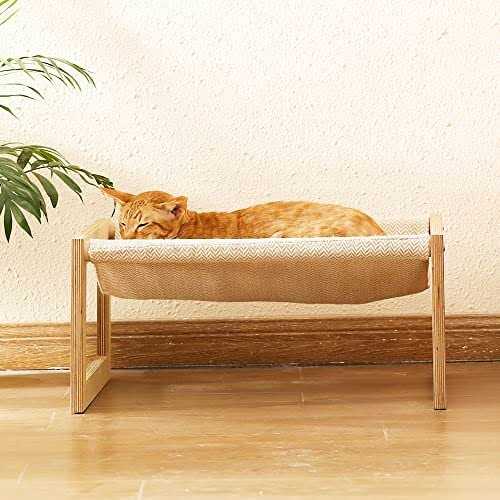 Dog Bed Cat Bed Wooden Cat Hammock H54582