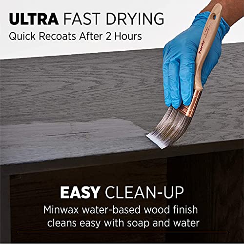 Clear Gloss 11.5 oz Aerosol Can Protective Finish Spray for Wood (Pack of 2) J82078