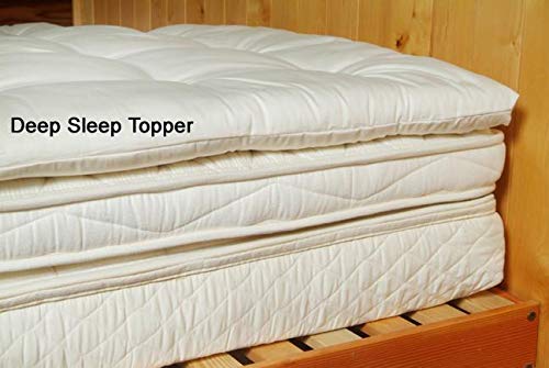 Queen Deep Sleep Wool Mattress Topper E78314