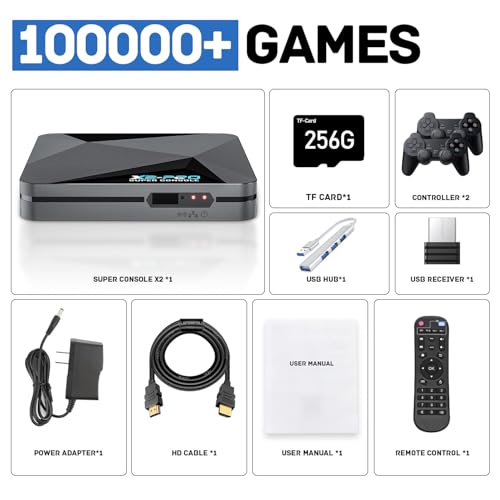Retro Game Console with 100000+ Games and 65+ Emulators E61841