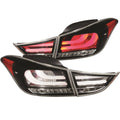 LED Tail Lights Black Q2827