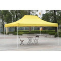 10 ft. W x 15 ft. D Steel Pop-Up Canopy, Yellow C78477