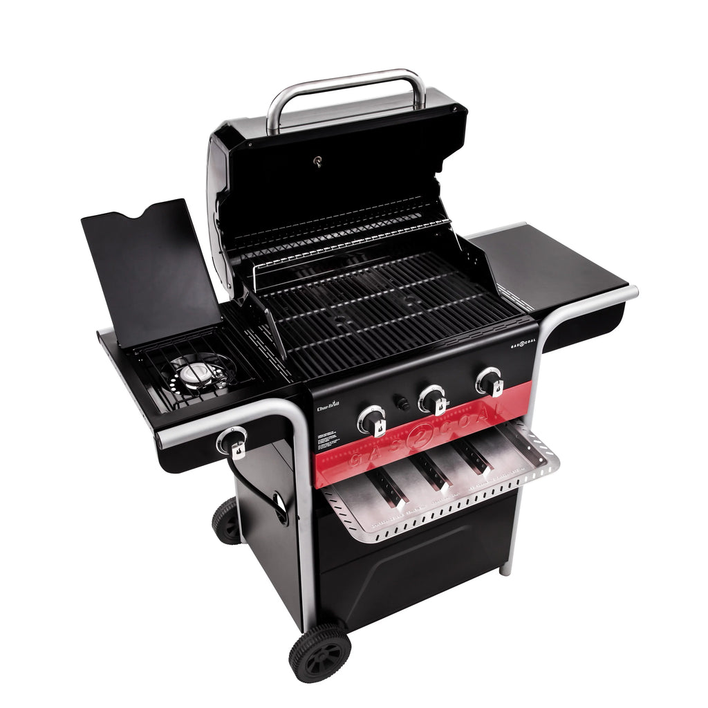 3-Burner Gas & Charcoal Combination Grill L637454
