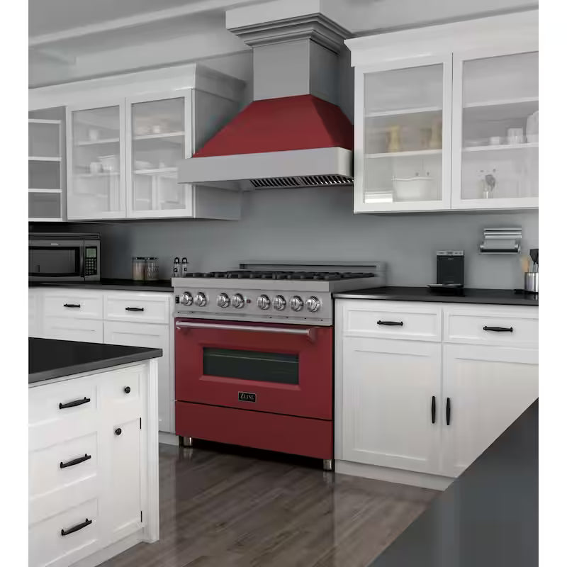 6 Burner Dual Fuel Range with Stainless Steel Z2616