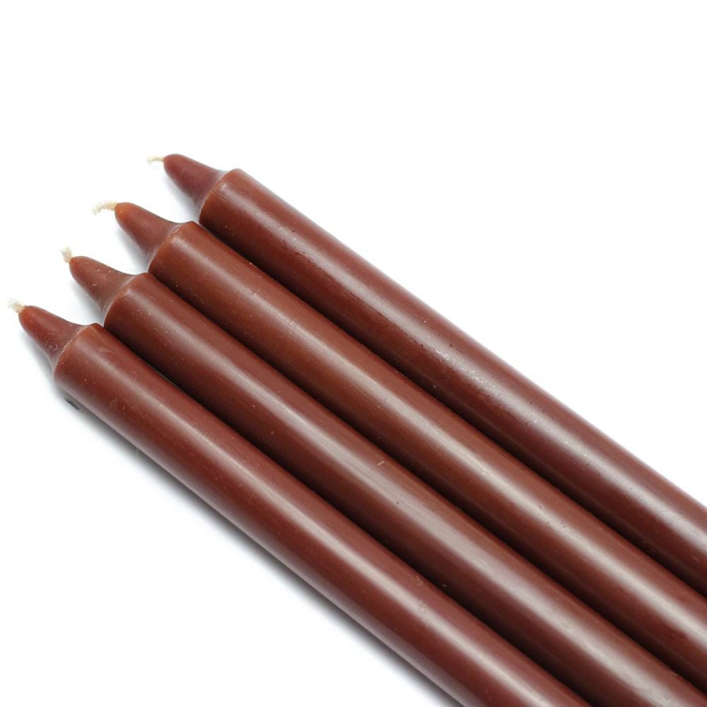 Black 10 Inch Straight Taper Candles V563993