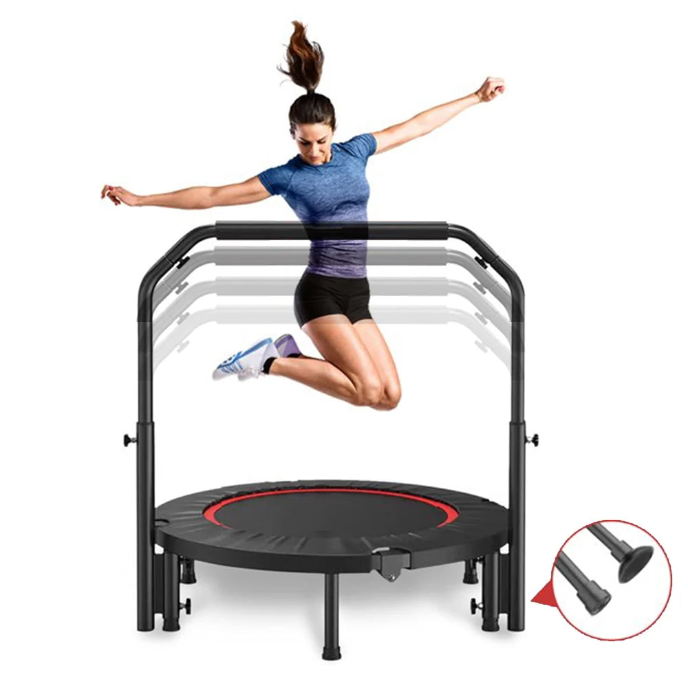 40 Fitness Mini Trampoline with Adjustable Handle R924358