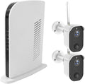 Wireless Battery Powered 1080P Security Camera with Night Vision, 2 Cameras V18692