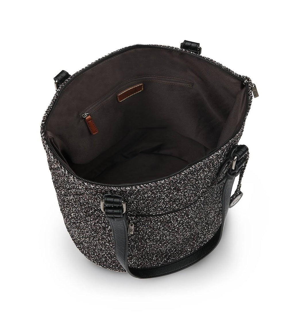 Black Crochet Shopper Bag R1948