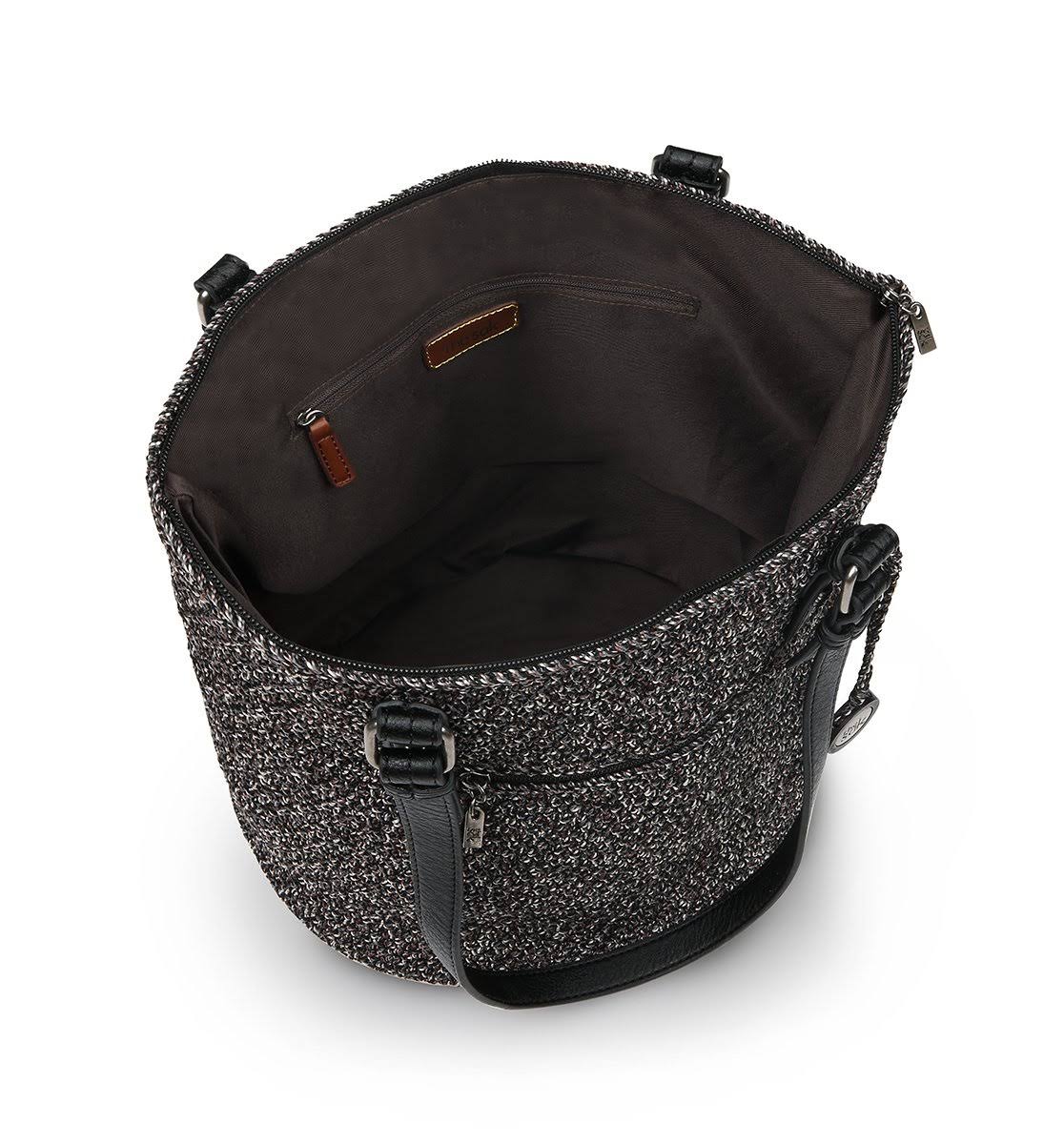 Black Crochet Shopper Bag R1948