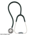 28 in. Double-head Professional Stethoscope - Forest Green, Adult A3387