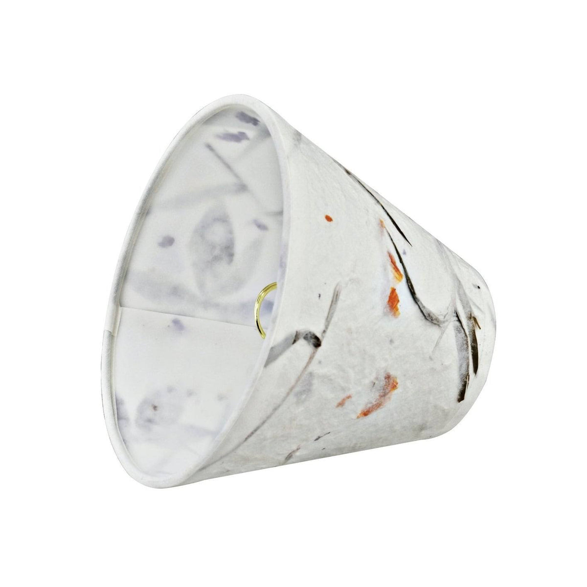Small Hardback Empire Shape Chandelier Clip Set (9 Pack) in Off White T570