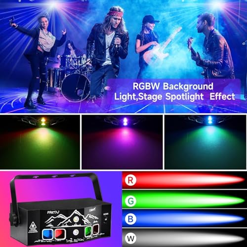 Sound Activated Strobe & Disco Ball Laser Lights Projector X270363