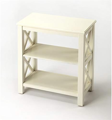 2 Shelf Bookcase in White L8708