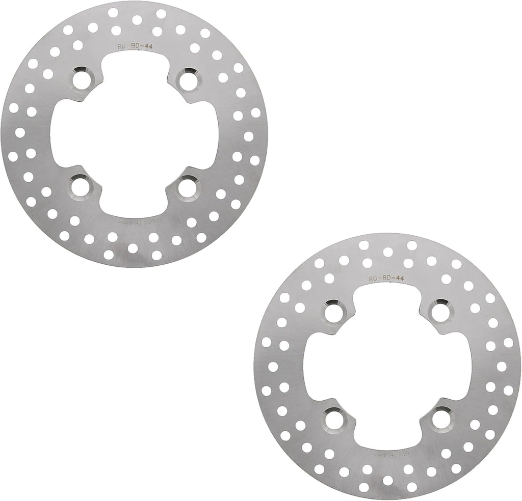 Front And Rear Brake Rotors Discs C117196